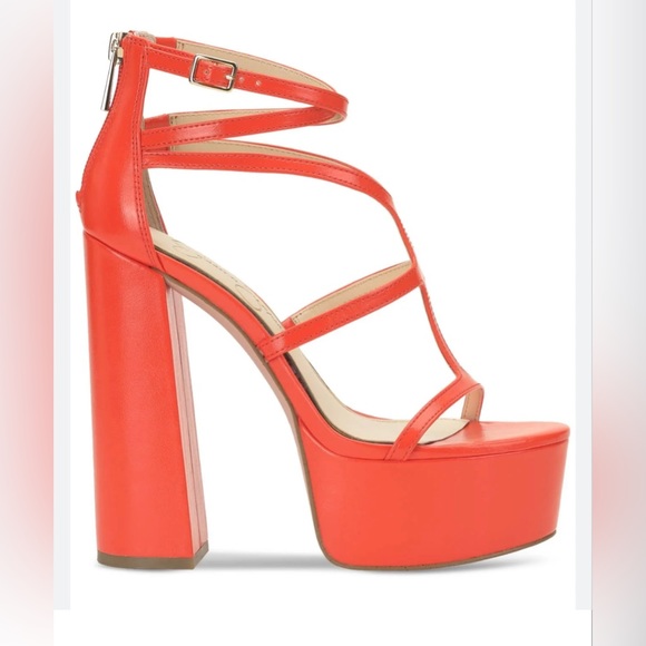 Jessica Simpson Shoes - NIB Jessica Simpson Aamina Strappy Platform Dress Sandals in Miami Sunset